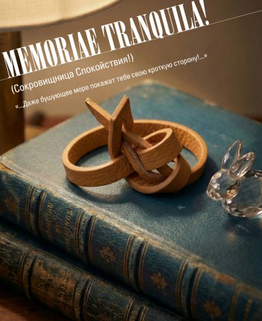 Ремешок на сумку-БРАСЛЕТ-держатель Брелока Унисекс Pi-MEMORIAE TRANQUILA!